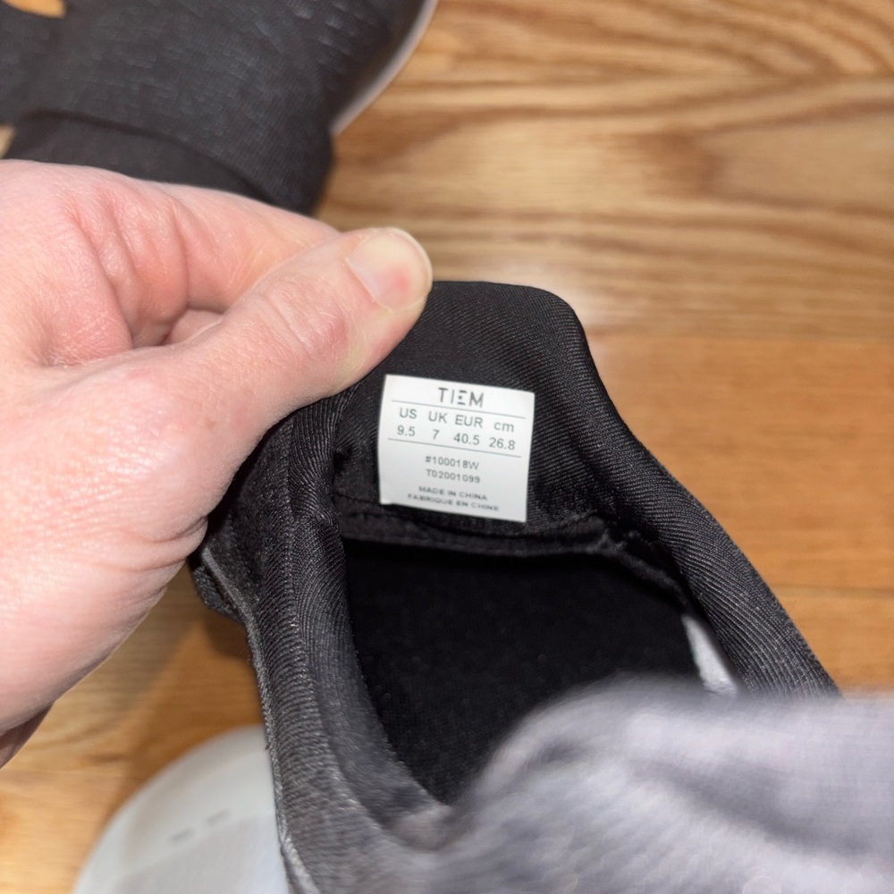 TIEM Black Women's Athletic Shoes - Picture 7 of 7